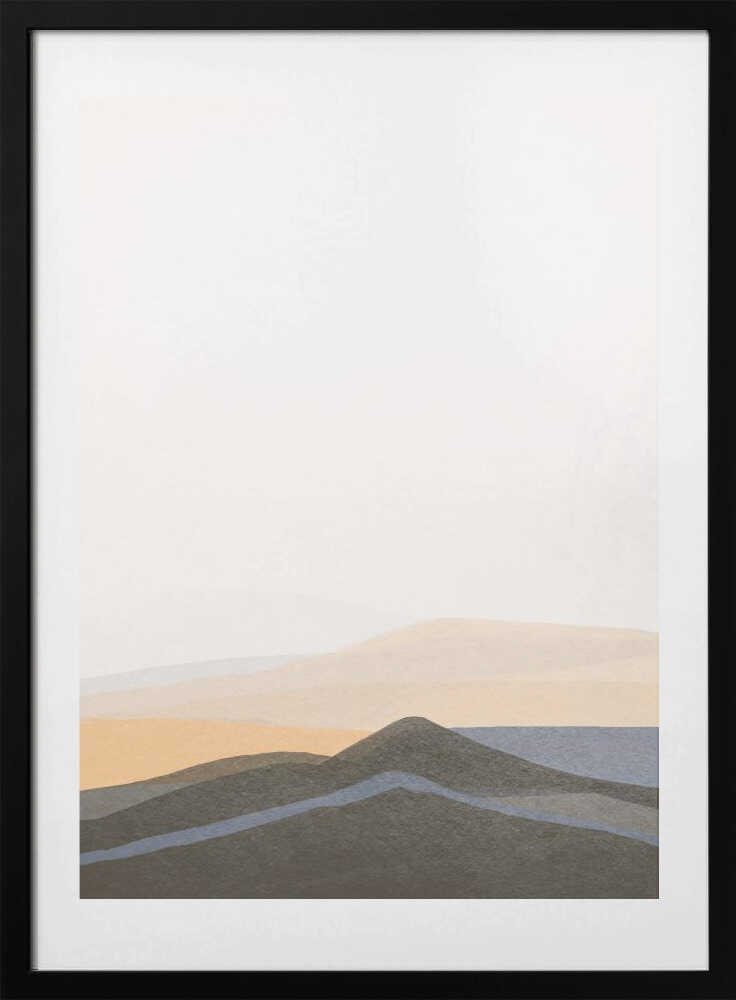 Abstract Desert Horizon