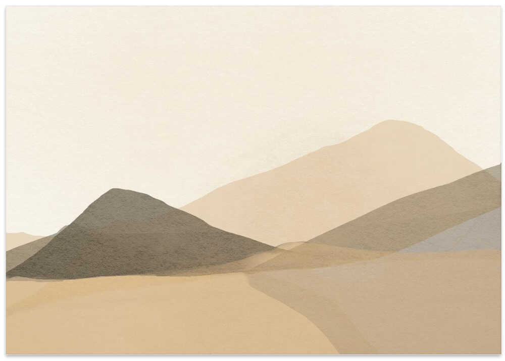 Serene Desert Layers