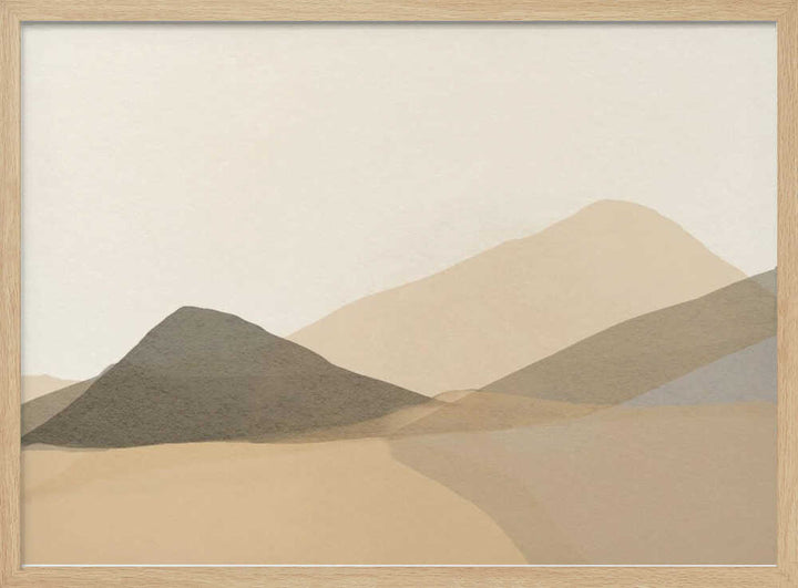 Serene Desert Layers