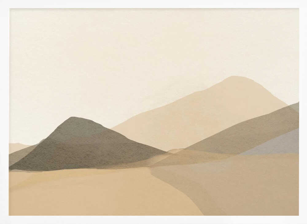 Serene Desert Layers