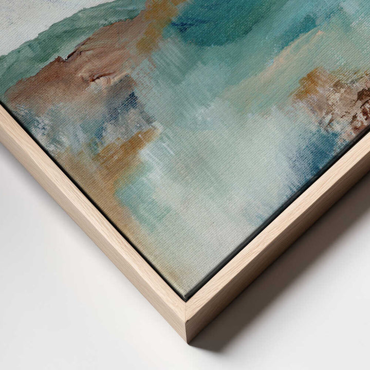 "Serene Abstract Landscape" by Nikita Jariwala — Landscape Wall Art