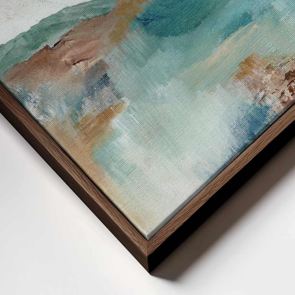 "Serene Abstract Landscape" by Nikita Jariwala — Landscape Wall Art