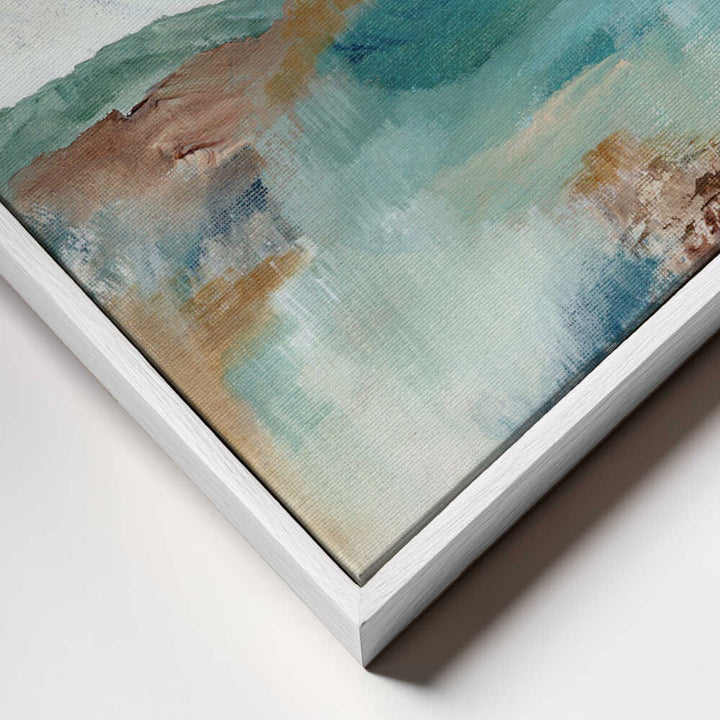 "Serene Abstract Landscape" by Nikita Jariwala — Landscape Wall Art