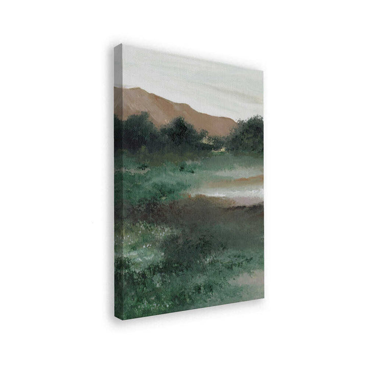 "Misty Mountain Landscape" by Nikita Jariwala — Landscape Wall Art