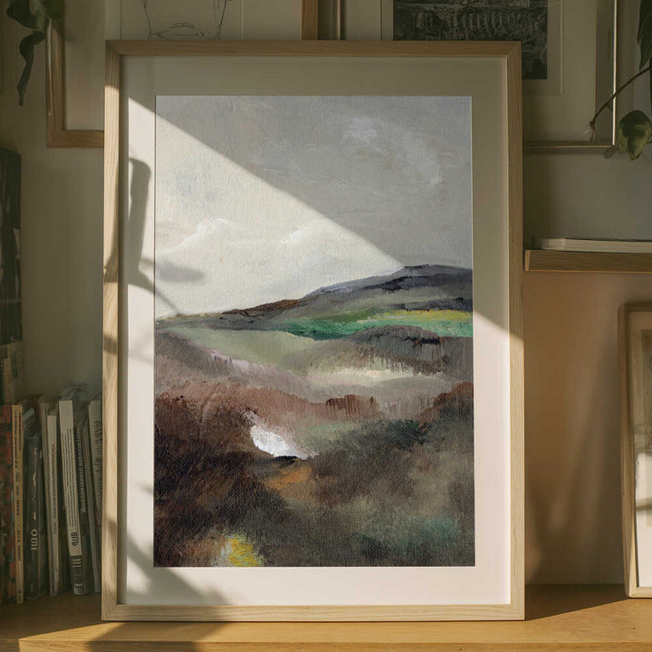 "Muted Rolling Hills" by Nikita Jariwala — Landscape Wall Art
