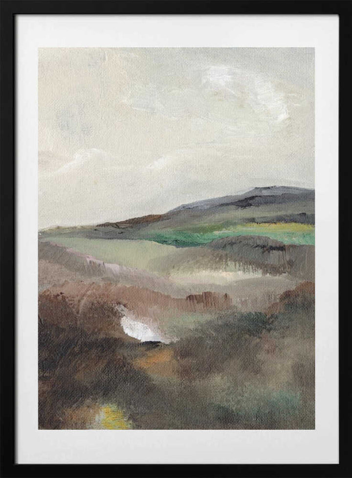 "Muted Rolling Hills" by Nikita Jariwala — Landscape Wall Art