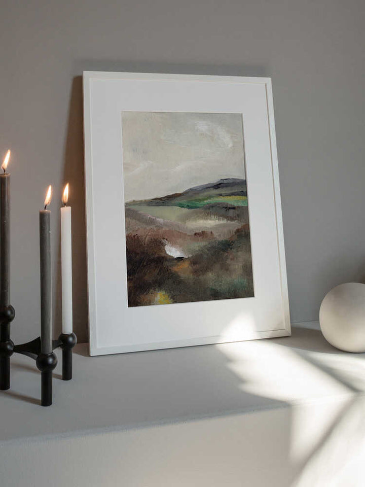 "Muted Rolling Hills" by Nikita Jariwala — Landscape Wall Art