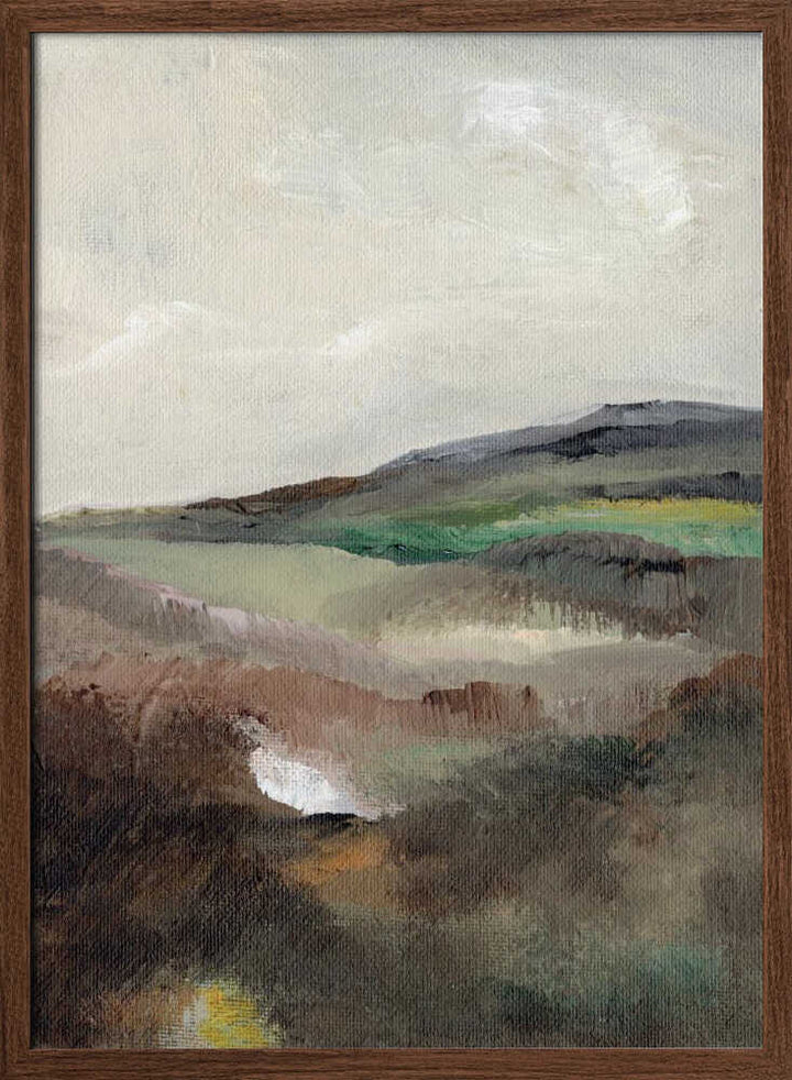 "Muted Rolling Hills" by Nikita Jariwala — Landscape Wall Art