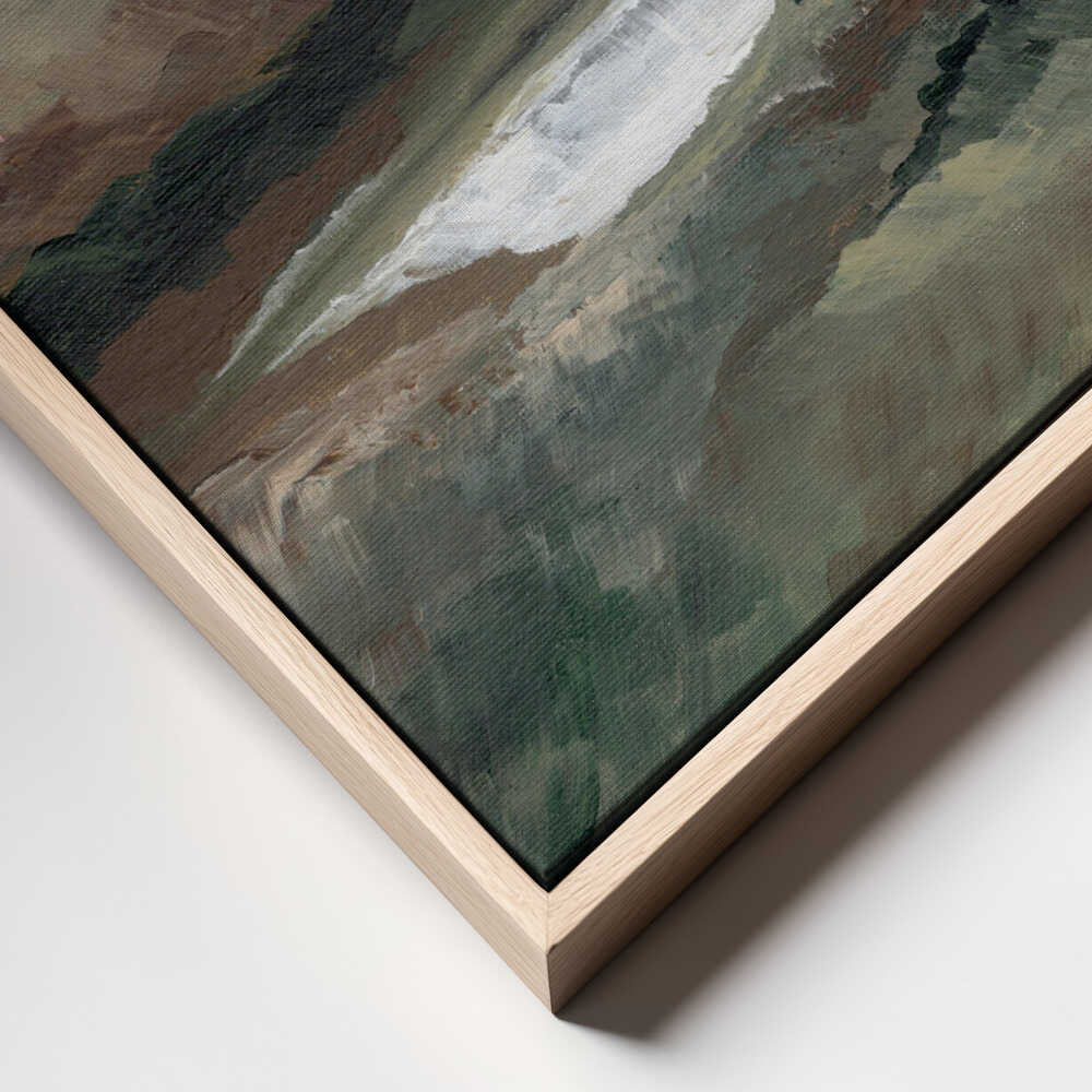 "Serene Mountain Lake No. 2" by Nikita Jariwala — Landscape Wall Art
