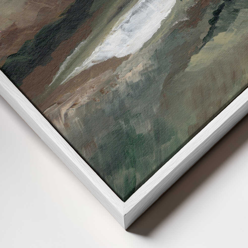"Serene Mountain Lake No. 2" by Nikita Jariwala — Landscape Wall Art