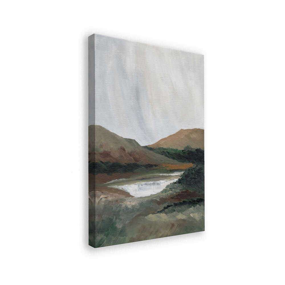 "Serene Mountain Lake No. 2" by Nikita Jariwala — Landscape Wall Art