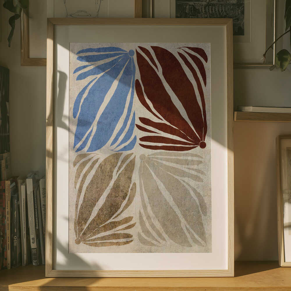 Colorful Leaf Quartet