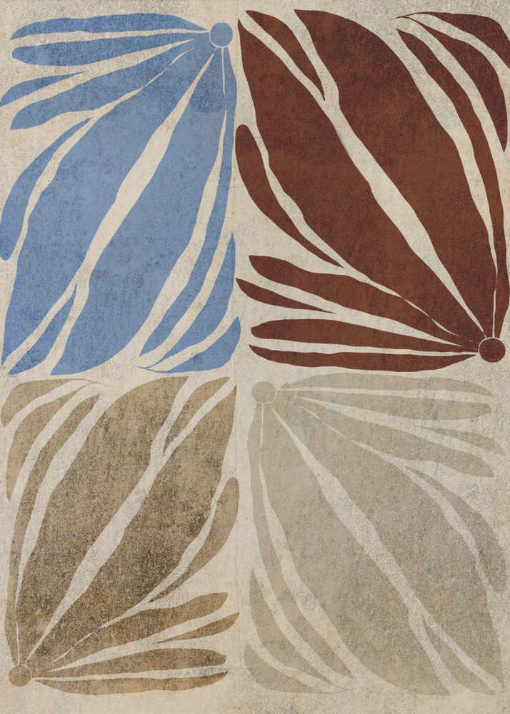 Colorful Leaf Quartet