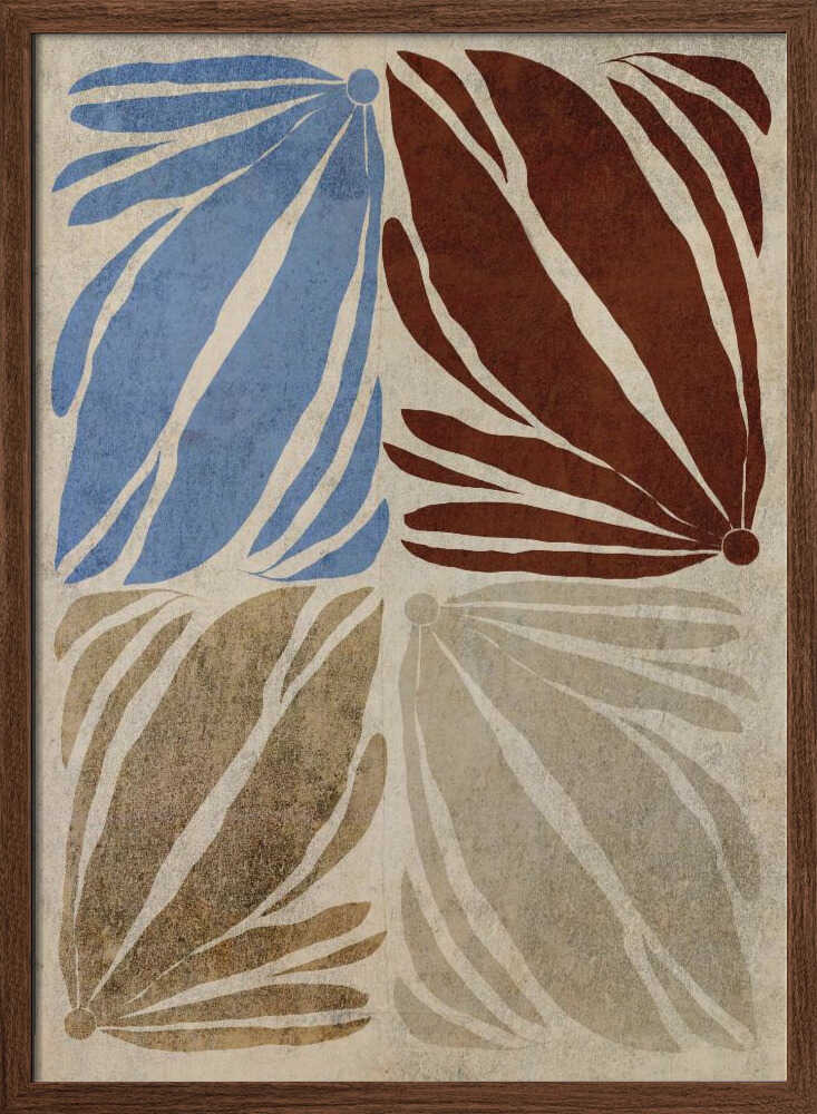 Colorful Leaf Quartet
