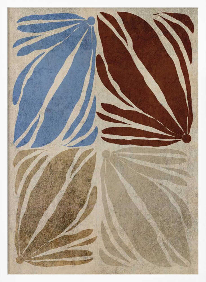 Colorful Leaf Quartet
