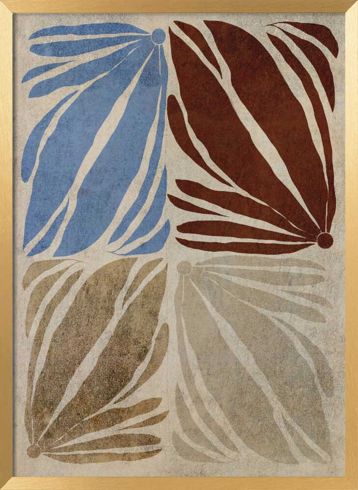 Colorful Leaf Quartet