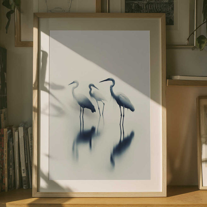 Ethereal Egrets