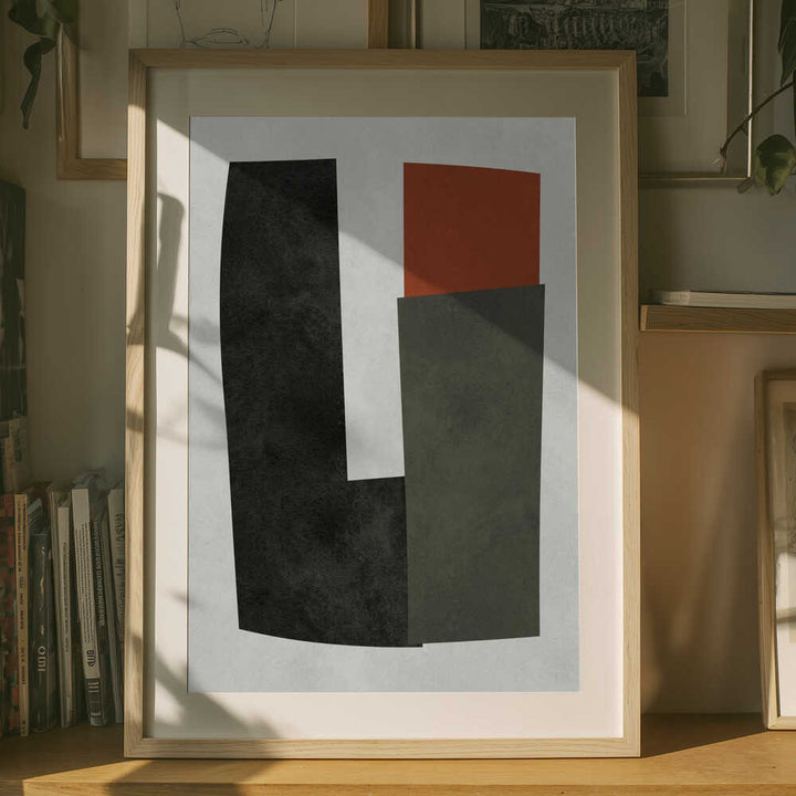Abstract Earth Tone Geometry