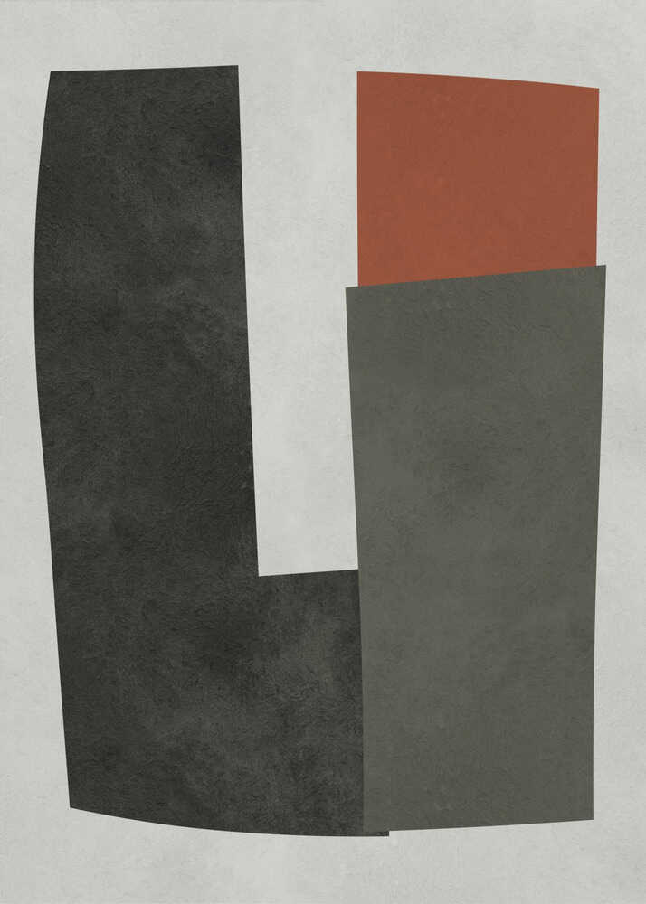 Abstract Earth Tone Geometry