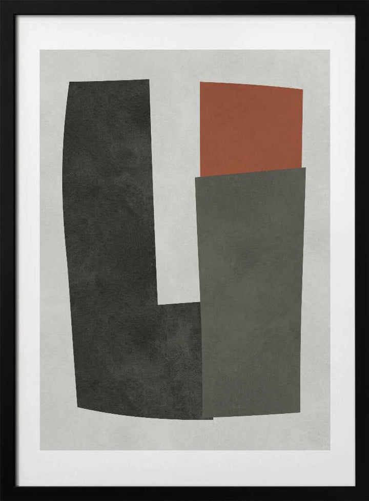 Abstract Earth Tone Geometry
