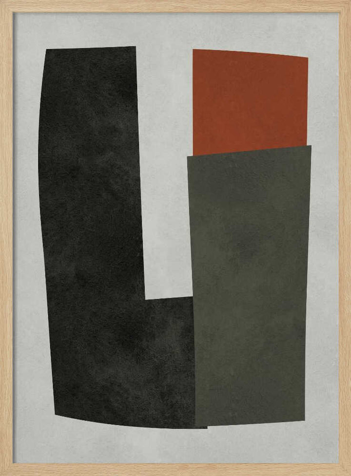 Abstract Earth Tone Geometry
