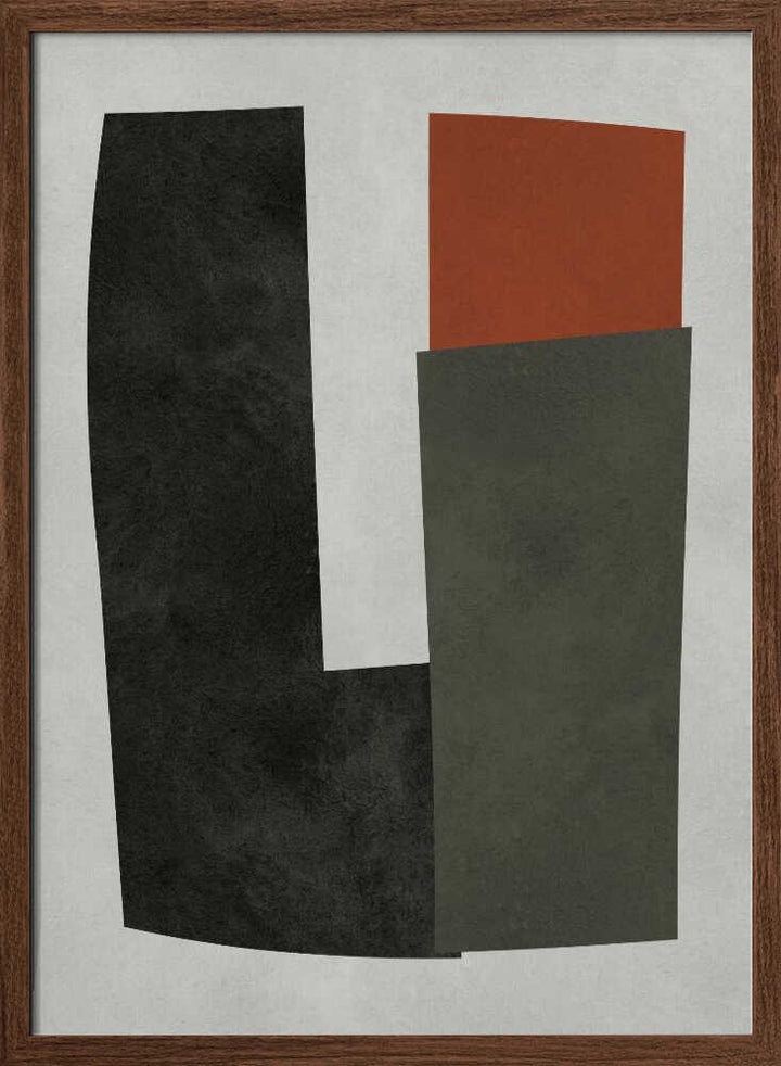 Abstract Earth Tone Geometry