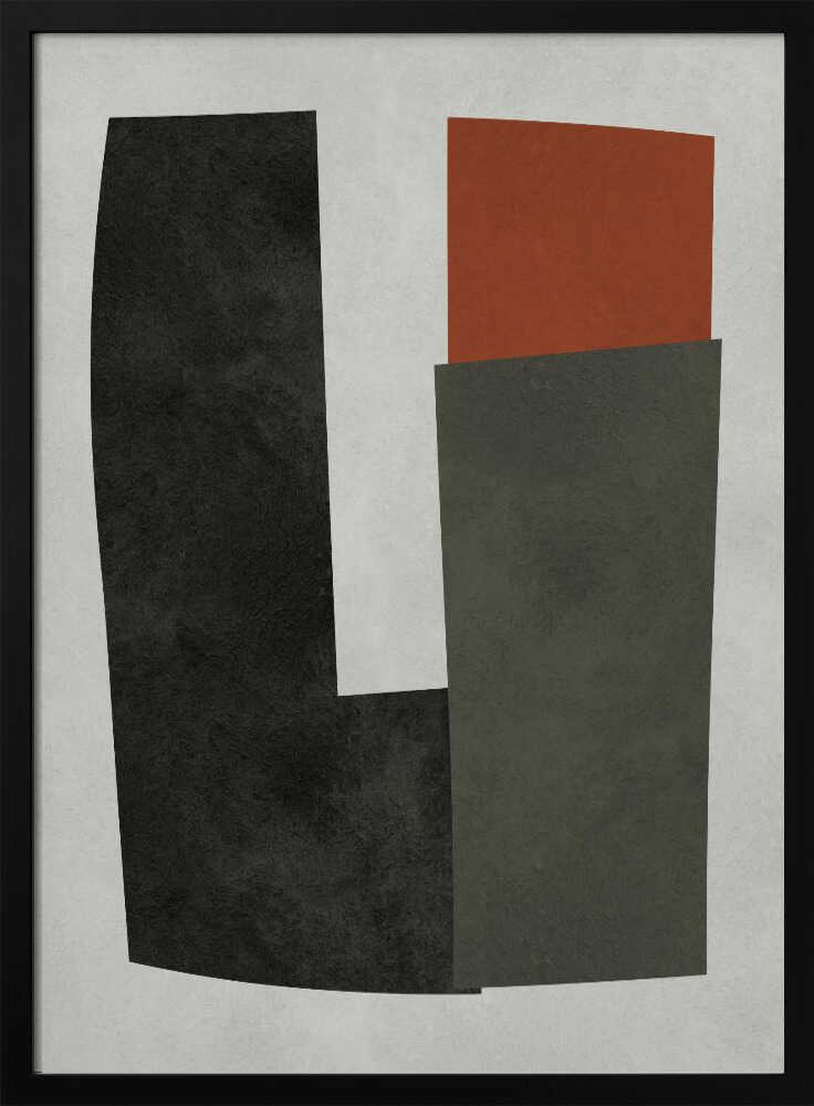 Abstract Earth Tone Geometry