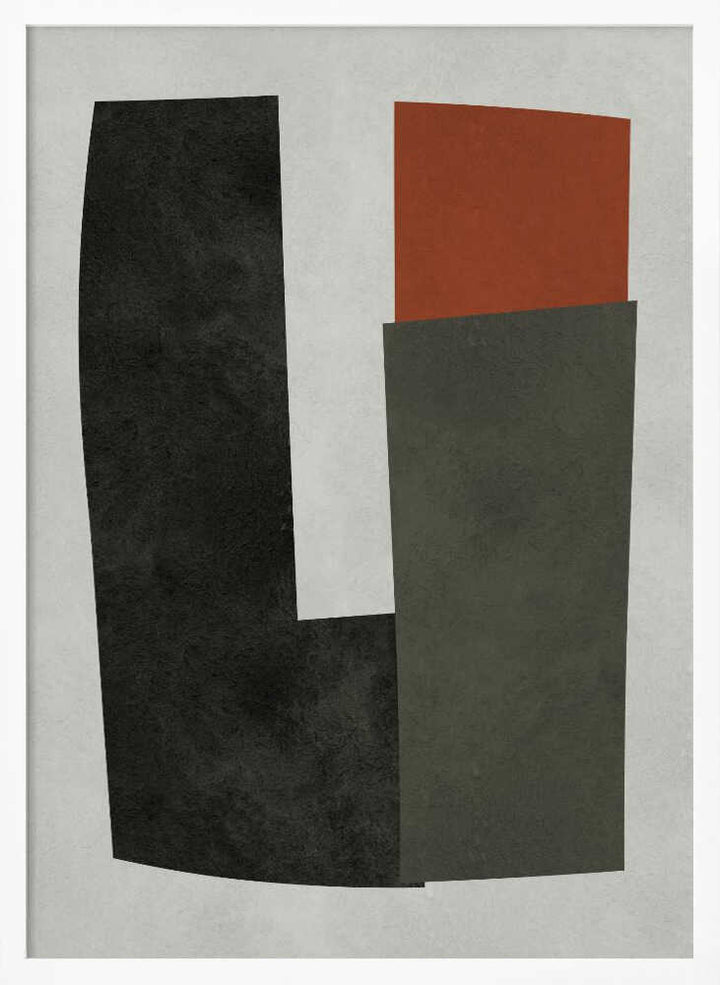 Abstract Earth Tone Geometry