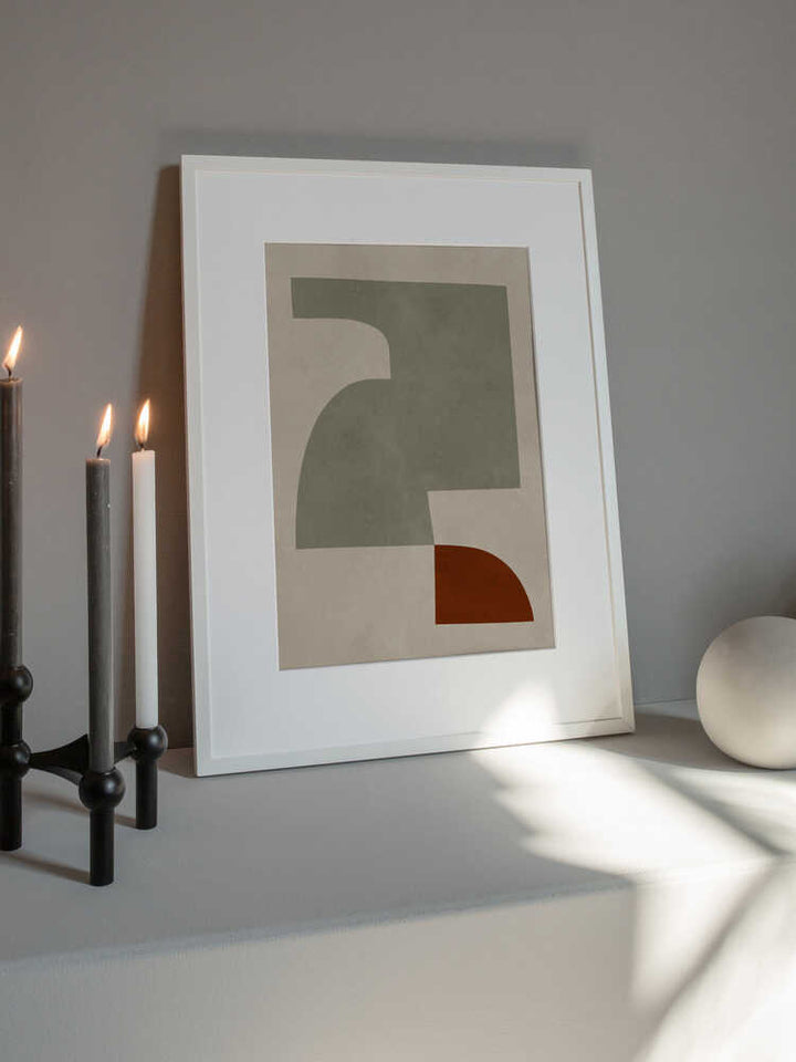Geometric Earth Tones