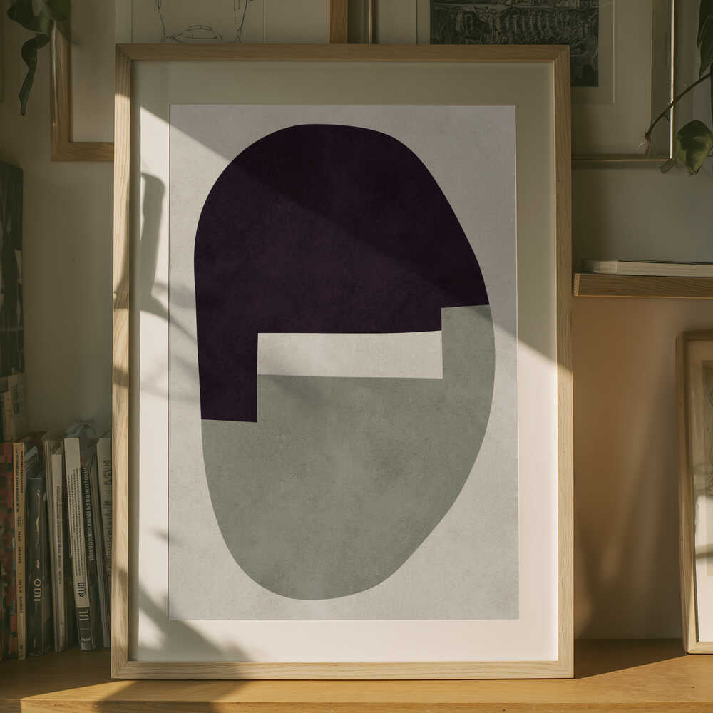 Muted Geometric Balance