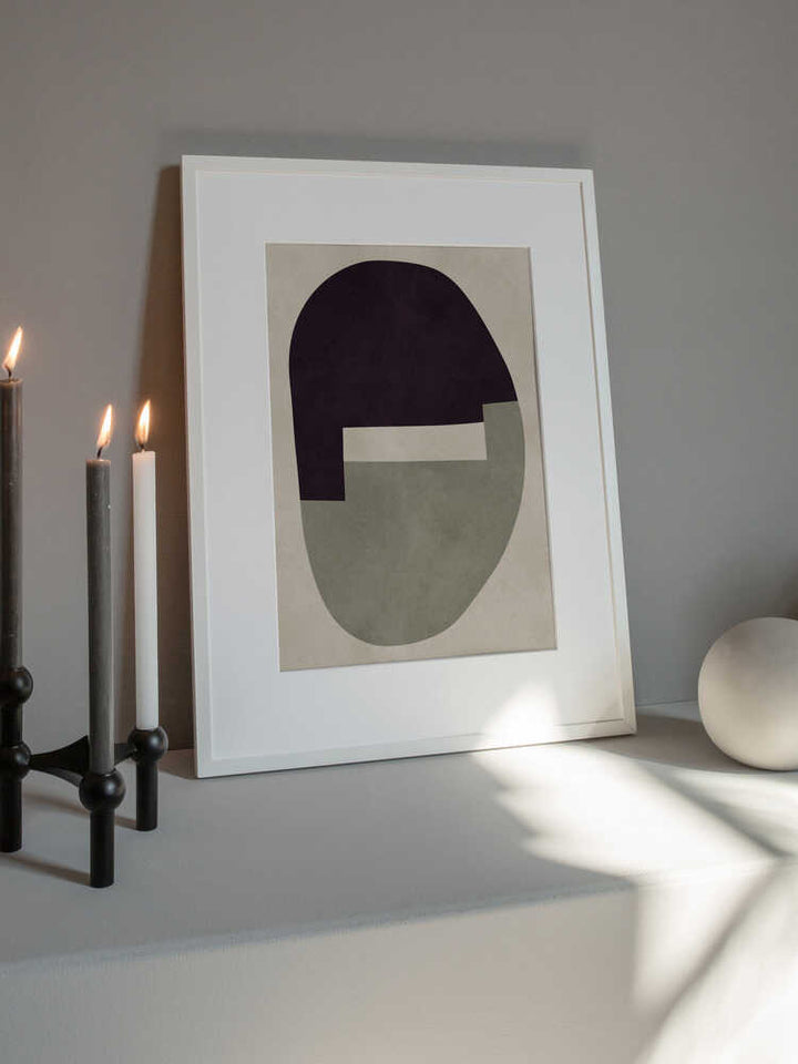 Muted Geometric Balance