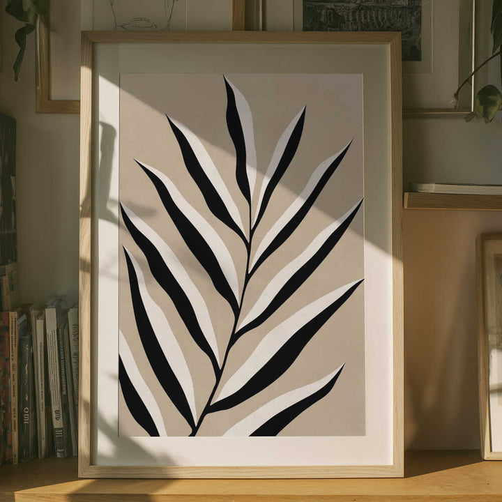 Minimalist Palm Leaf