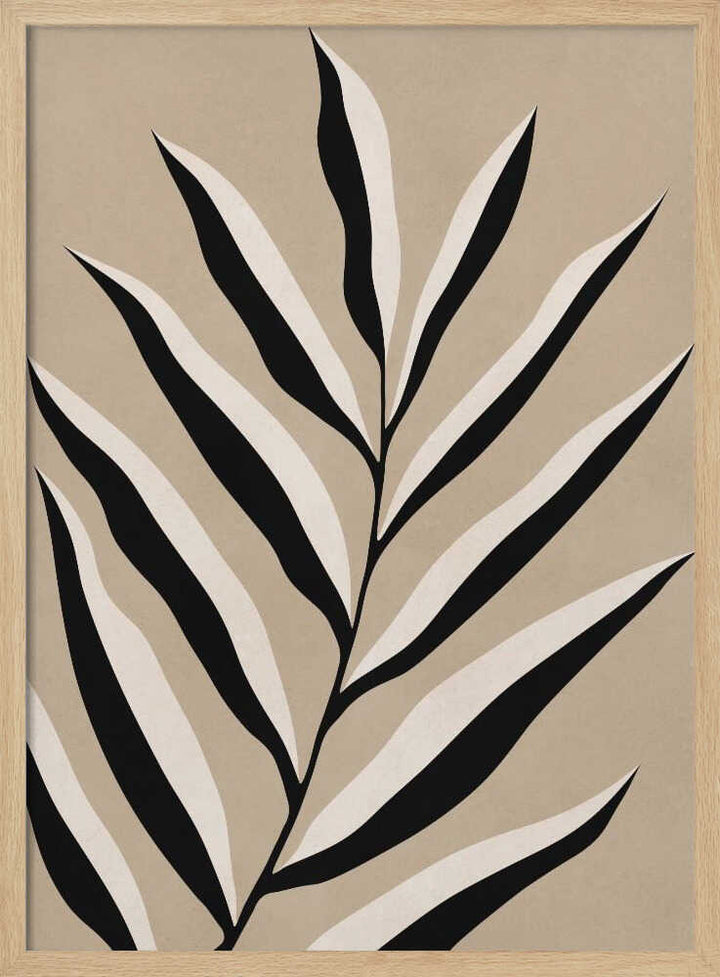 Minimalist Palm Leaf