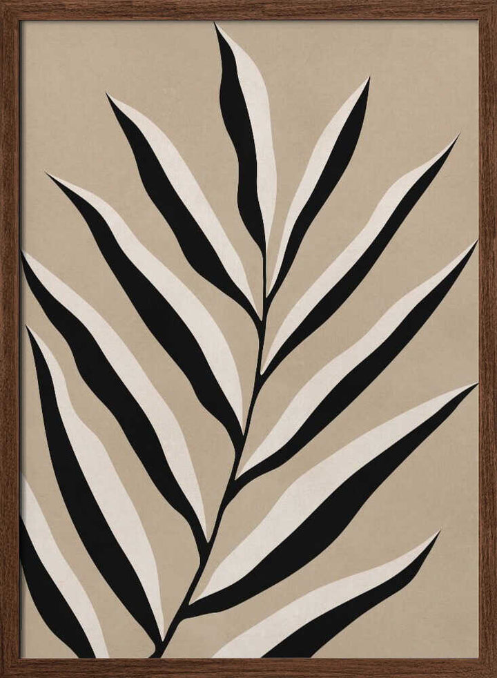 Minimalist Palm Leaf
