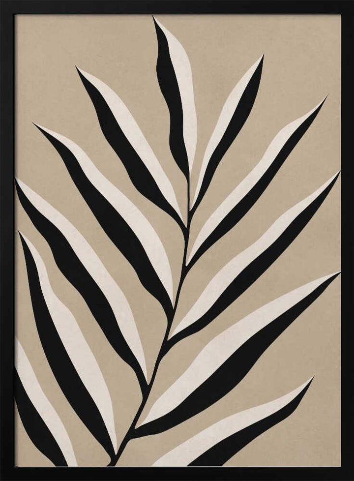 Minimalist Palm Leaf