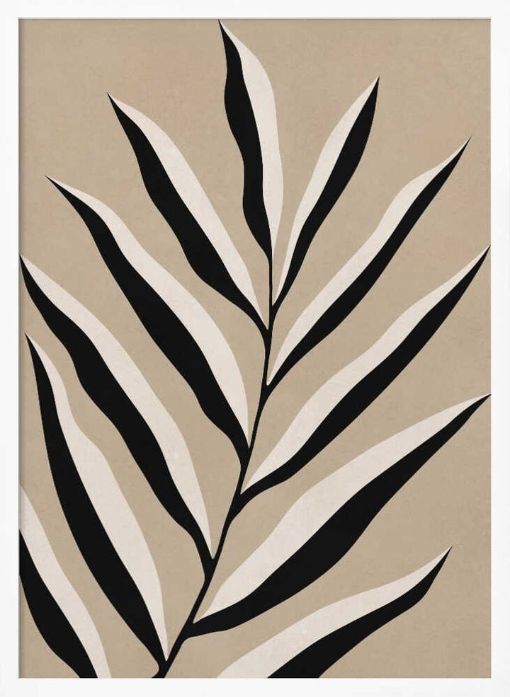 Minimalist Palm Leaf