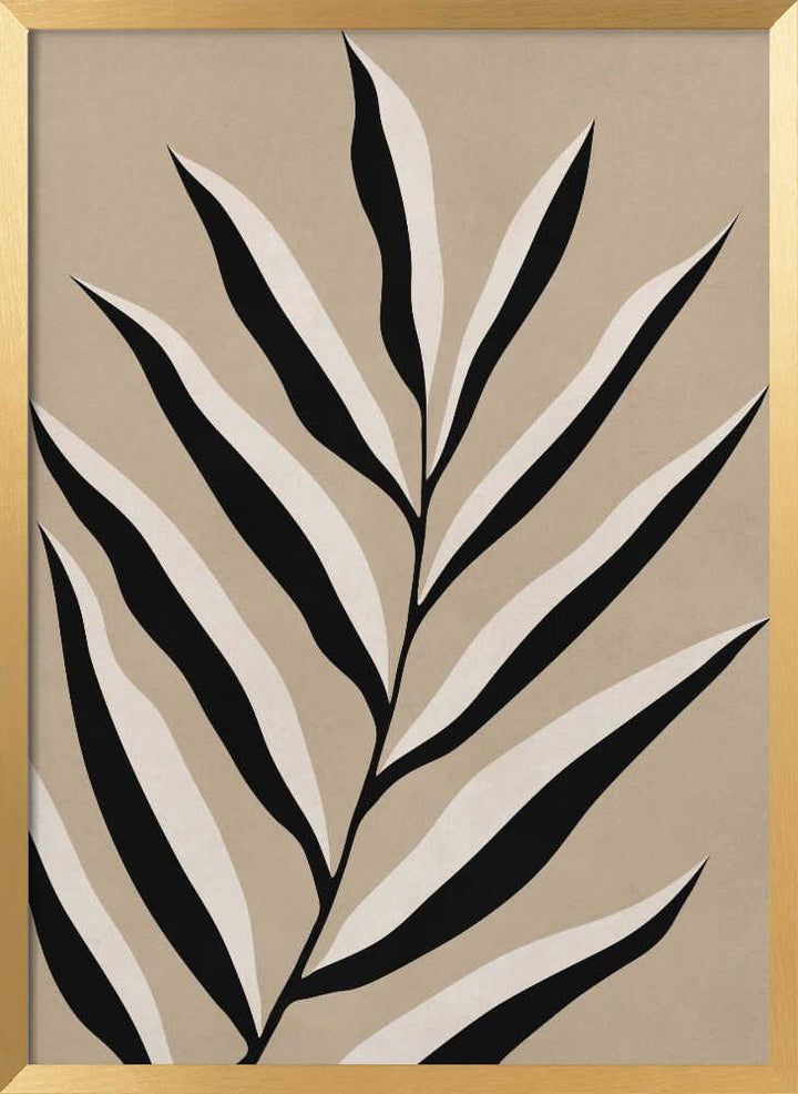 Minimalist Palm Leaf