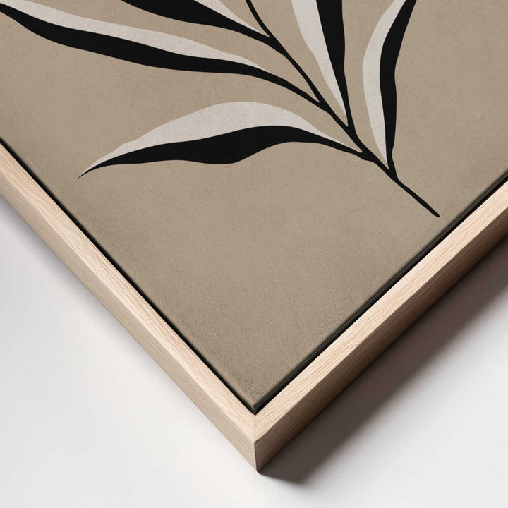 Abstract Palm Leaf