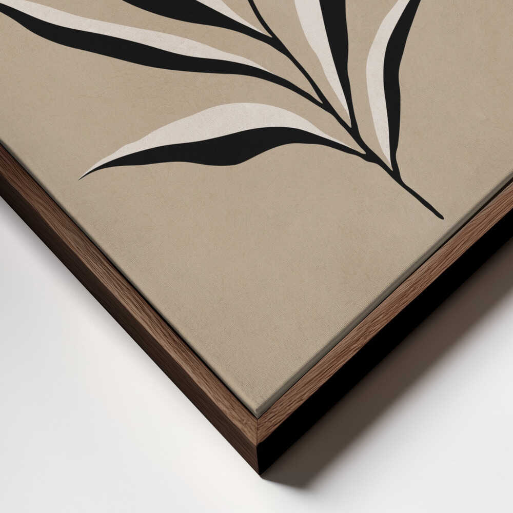 Abstract Palm Leaf