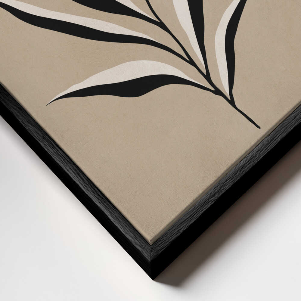 Abstract Palm Leaf