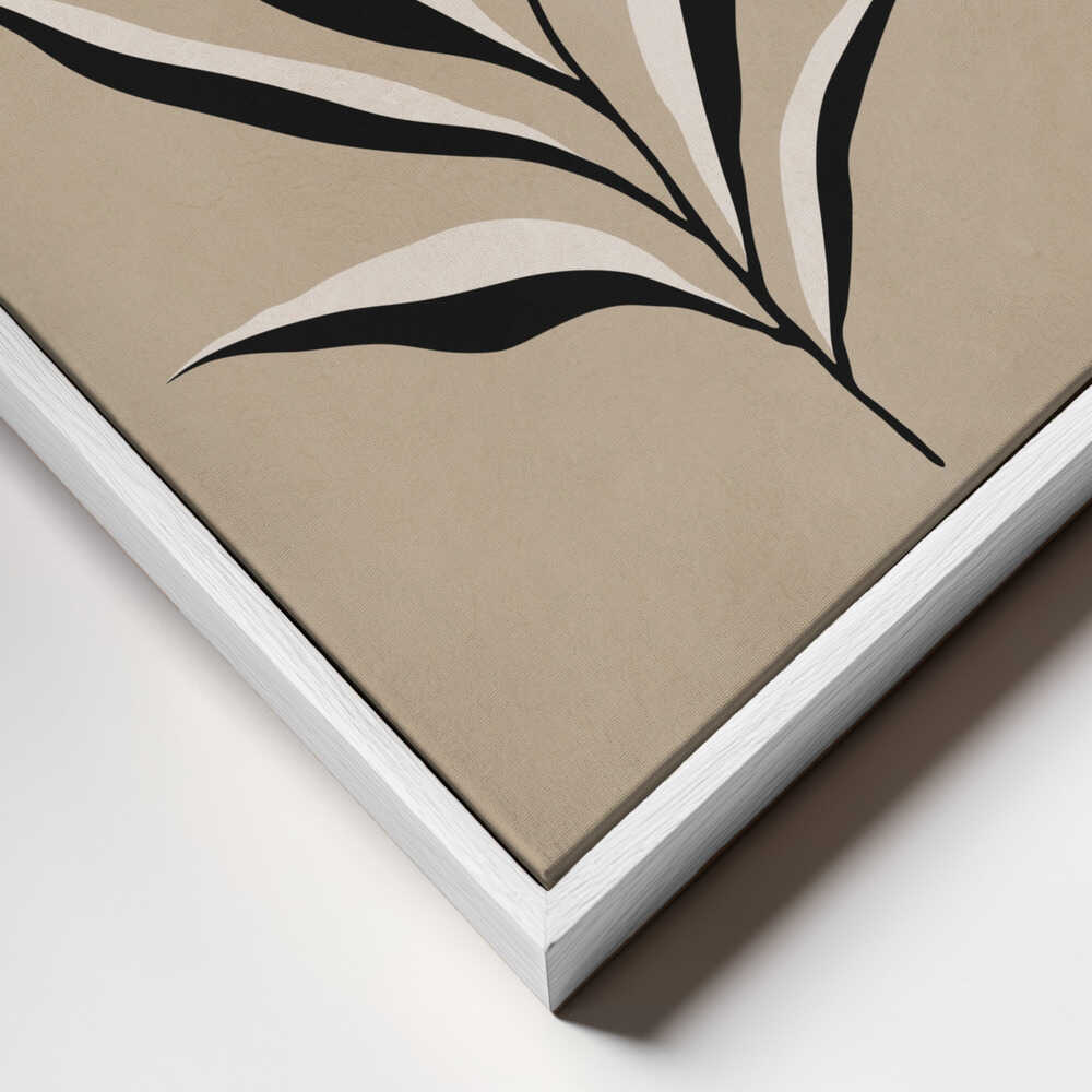 Abstract Palm Leaf
