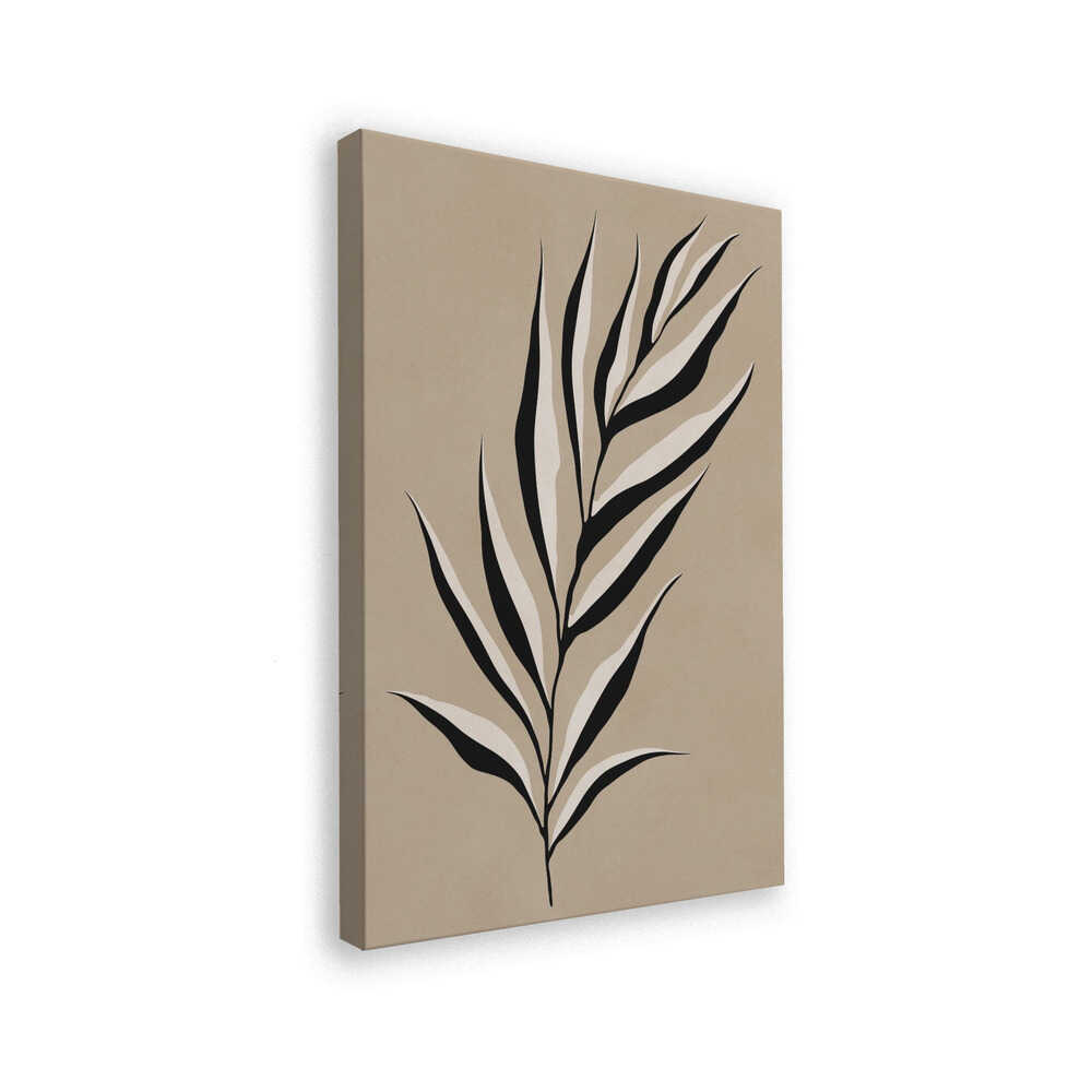 Abstract Palm Leaf