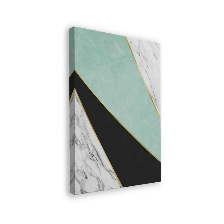 Geometric Marble Gold Design