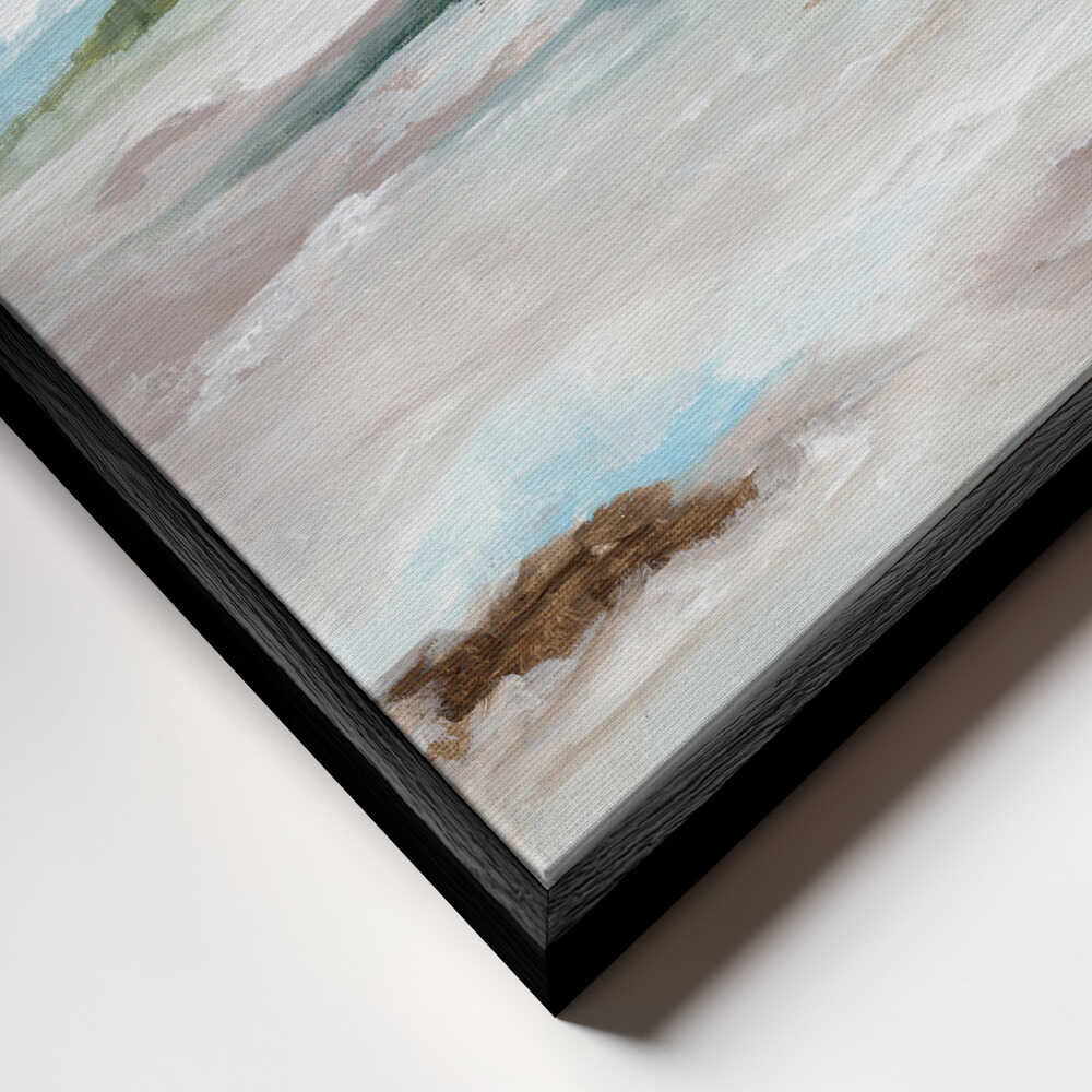 "Tranquil Coastal Abstract" by Nikita Jariwala — Coastal Wall Art