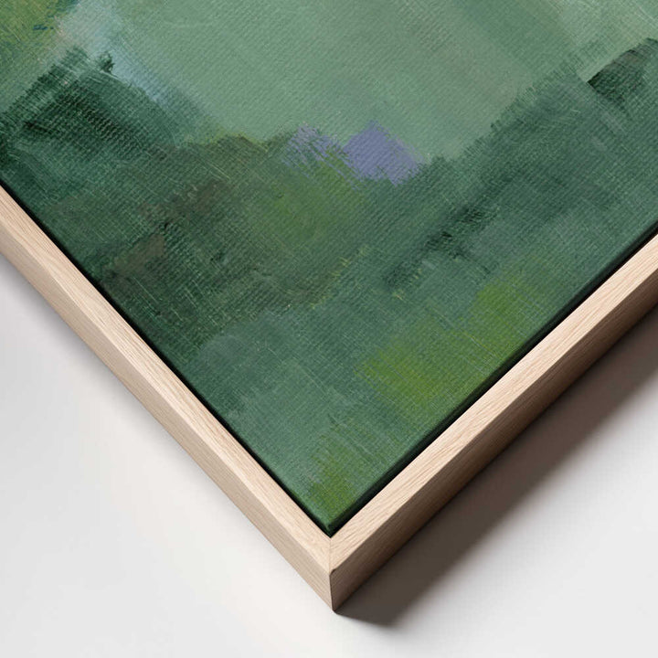 "Abstract Mountain Mist" by Nikita Jariwala — Landscape Wall Art