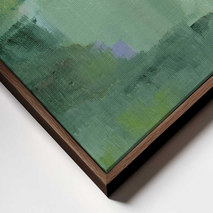 "Abstract Mountain Mist" by Nikita Jariwala — Landscape Wall Art
