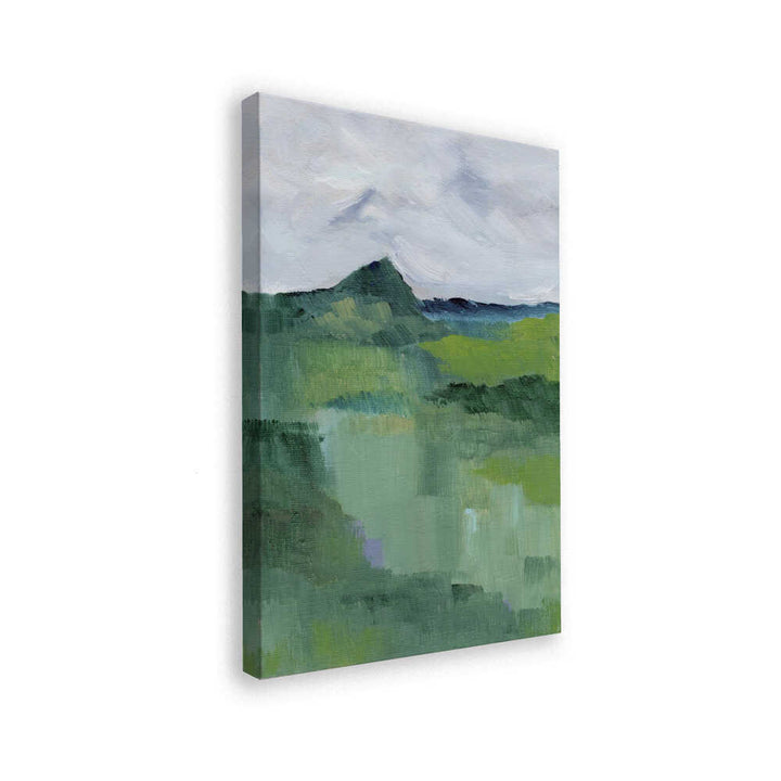 "Abstract Mountain Mist" by Nikita Jariwala — Landscape Wall Art
