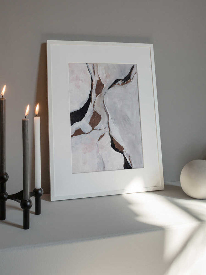 "Modern Abstract Flow" by Nikita Jariwala — Abstract Wall Art