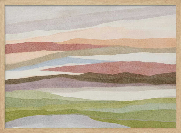 "Muted Desert Landscape" by Nikita Jariwala — Landscape Wall Art