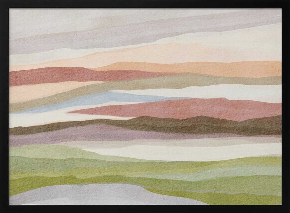"Muted Desert Landscape" by Nikita Jariwala — Landscape Wall Art